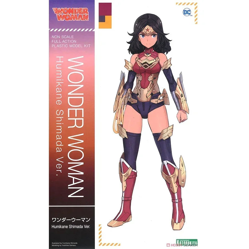 Anime Figure Frame Arms Girl CG004 WONDER WOMAN Original Action Figure Toys Collectible Model Dolls Christmas Gifts for Children
