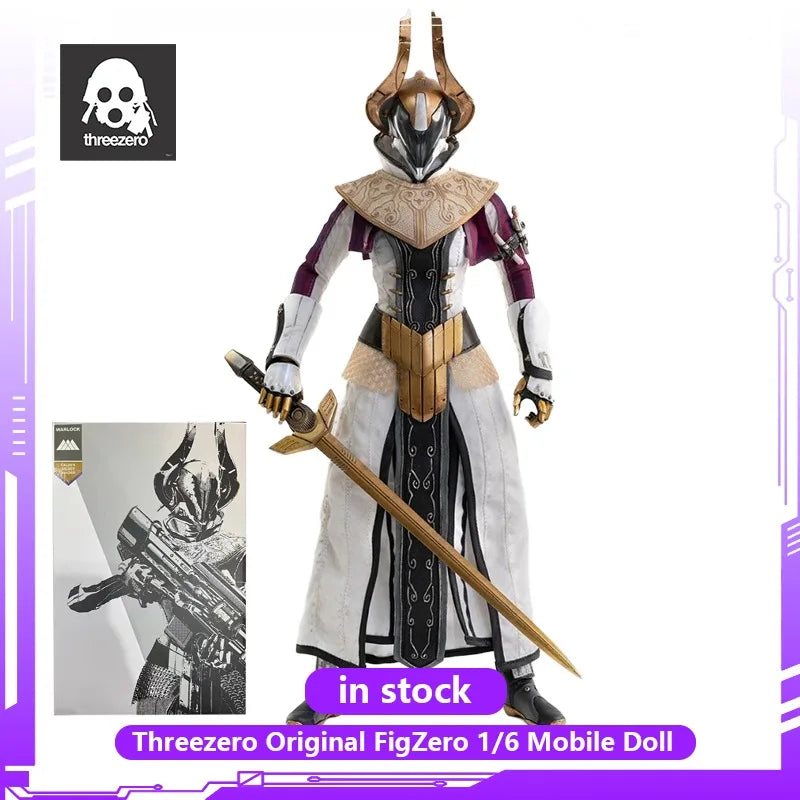 Threezero Original 1/6 Destiny 2 Finished Movable Doll Game Action Characters Boys and Girls Toys Warlock Hunter Collection Gift
