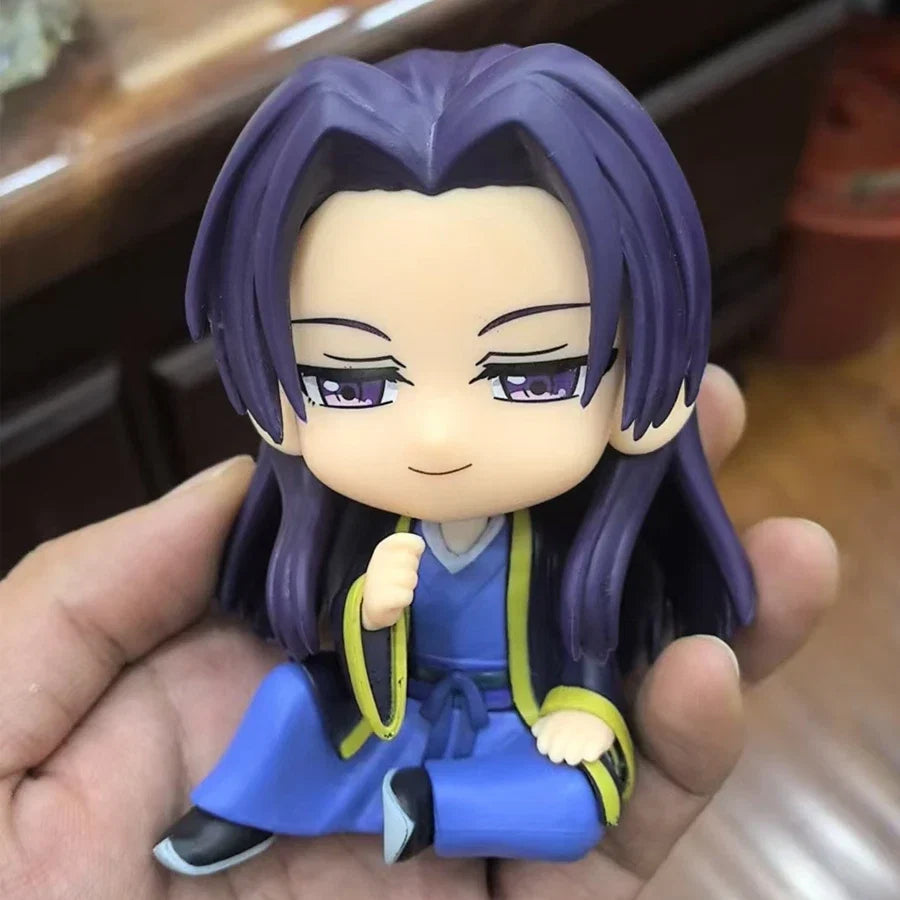 1/5PCS 9cm Kusuriya no Hitorigoto Anime Figure Q Version Maomao Action Figure Kawaii Jinshi Figurine PVC Collection Model Toys