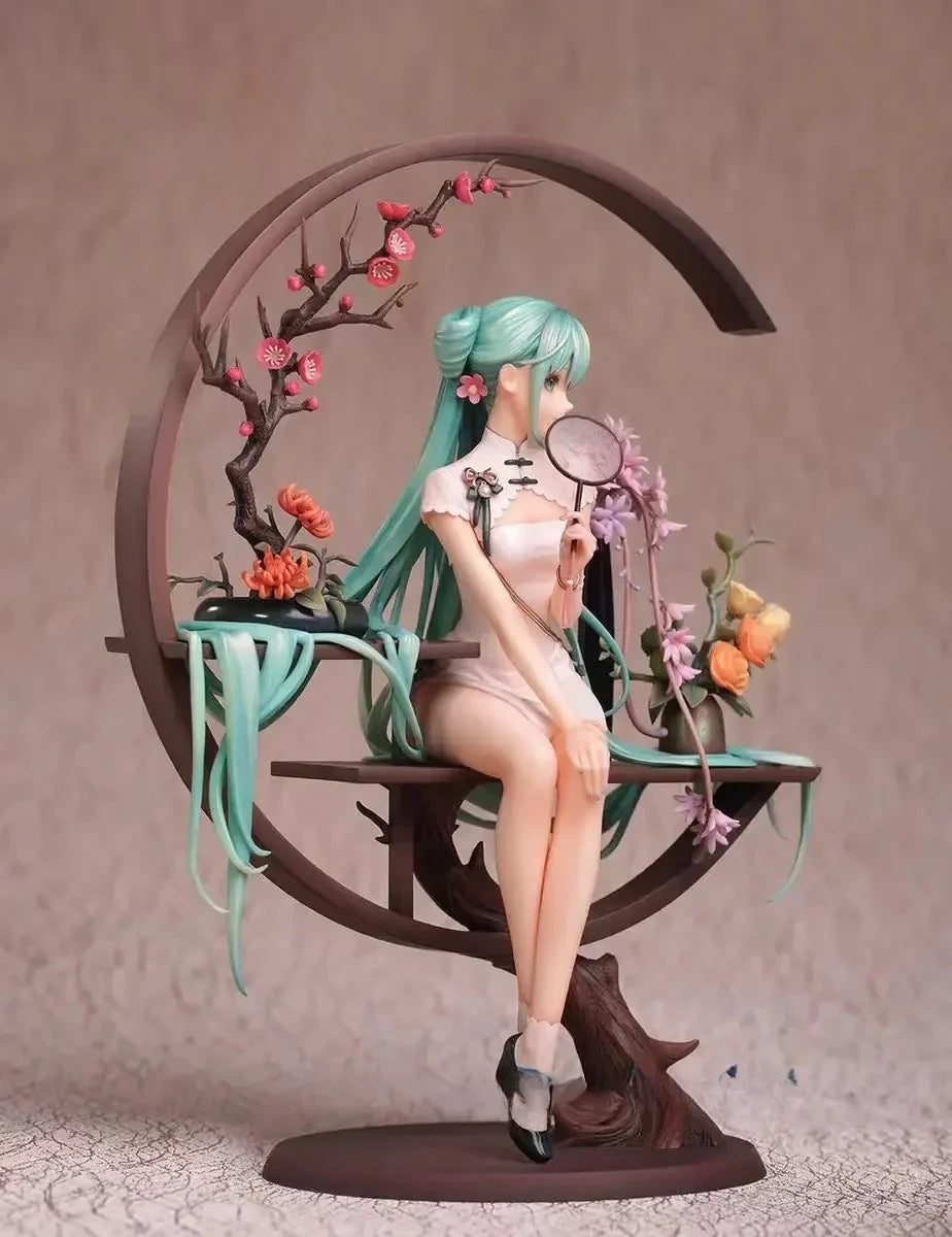 In Stock  25cm Myethos 1/7 Hatsune Miku Piapro PVC Action Figure Toy Collection Model Gift Action Figure Toy