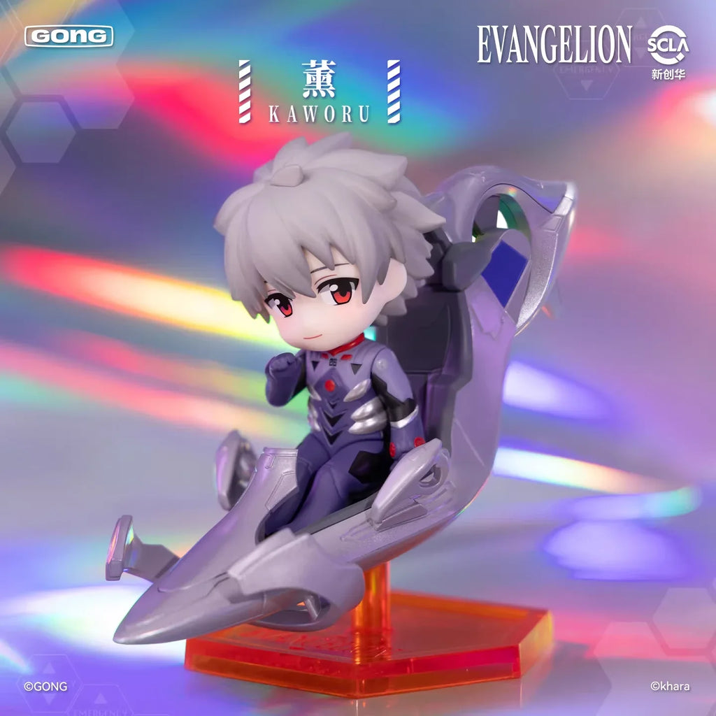 Original Gong Neon Genesis Evangelion EVA Pilot Series Figures Blind Box Asuka Anime Peripheral Collection Ornament Kids Gifts
