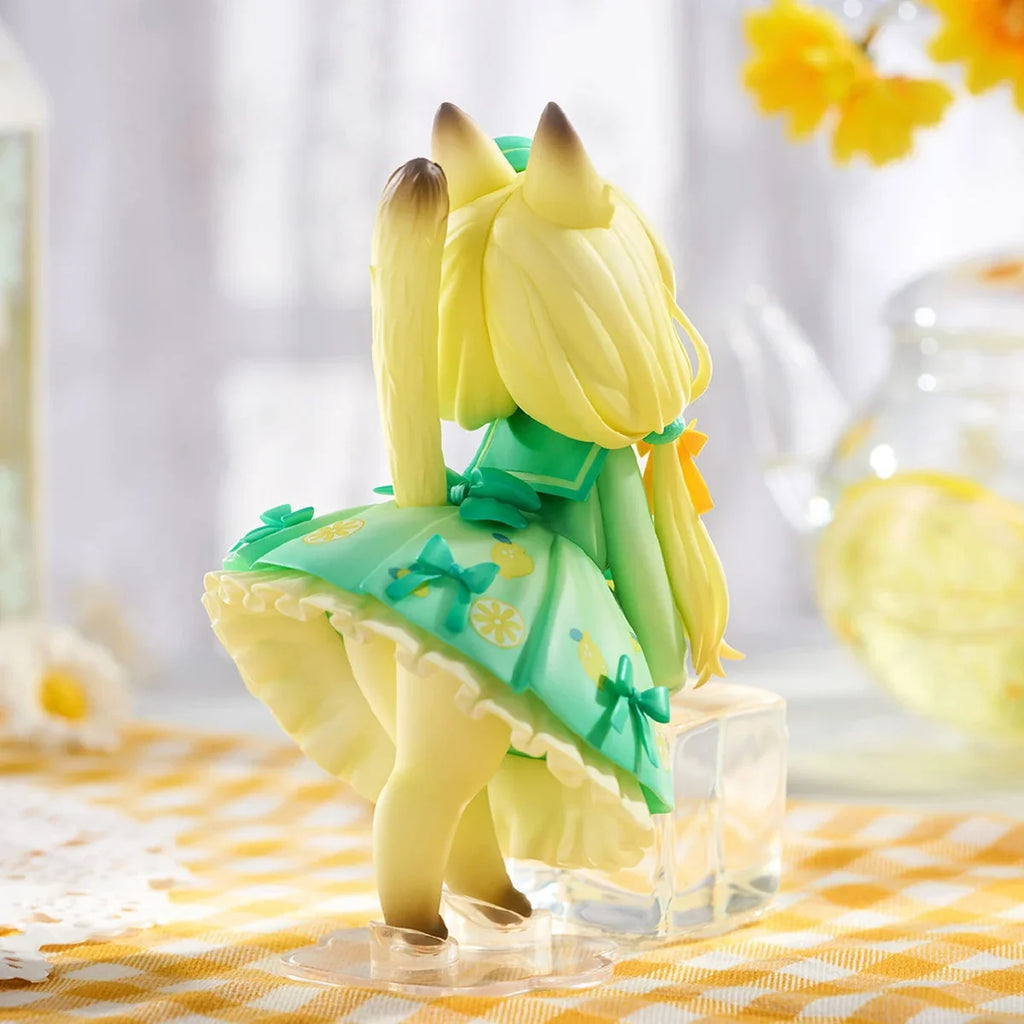 Genuine Ribose Star Tea Party Cat Lemon Cat Teapot Meow Action Figure Model Toy Desktop Collection Ornament Toy