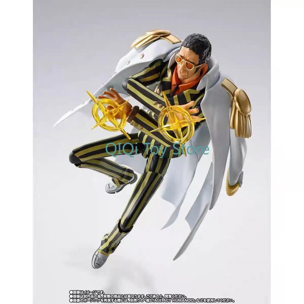 in stock Bandai SHF Admiral Huang Ape Porusalino Egg Head Island Soul Limit