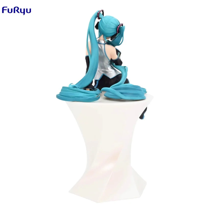 In Stock Original FuRyu Hatsune Miku ‌Art By Noodle Stopper Figure Desktop Ornaments Model Collection Toy Gifts Brand New Boxed