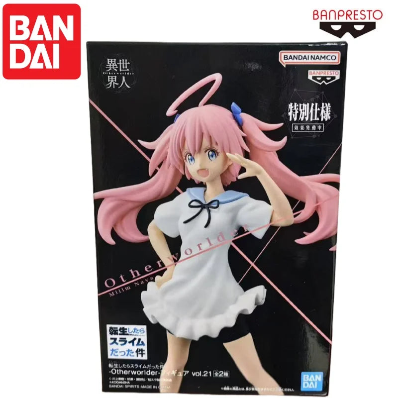 Bandai In Stock Original Banpresto Milim Nava Model Doll Brand New Boxed Action Figure Animation Peripherals Characters Garage