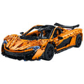 Technical 1:10 Scale P1 Super Sport Car Building Block Model Spuercar Vehicle Steam Brick Construction Sets Toys Collection