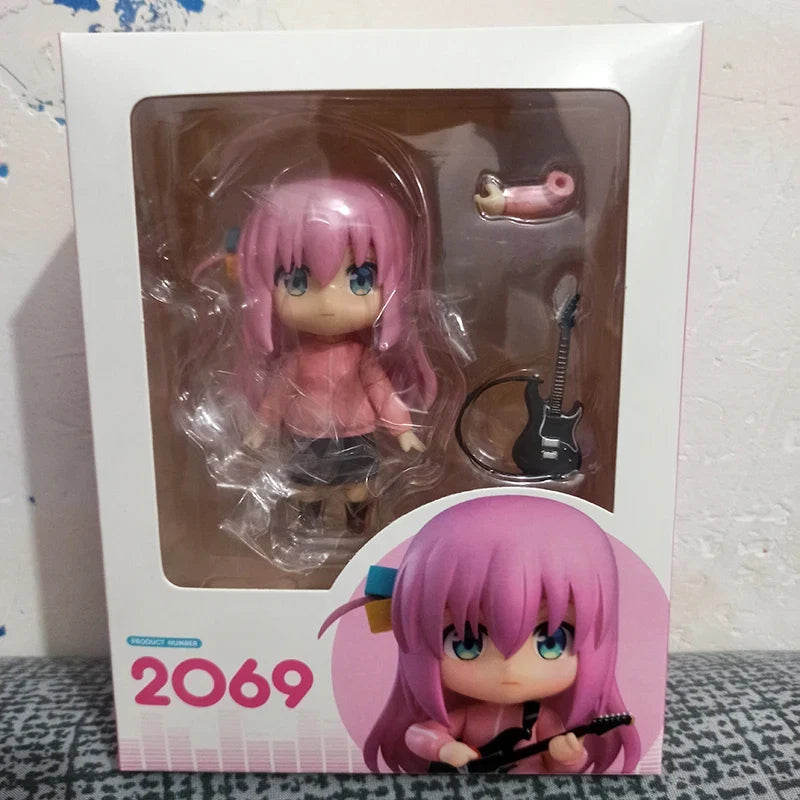Anime Q Version 2069 Bocchi The Rock! Hitori Goto Girl Figure Kawaii PM Action Figure Collection Model Toys Doll Christmas Gift