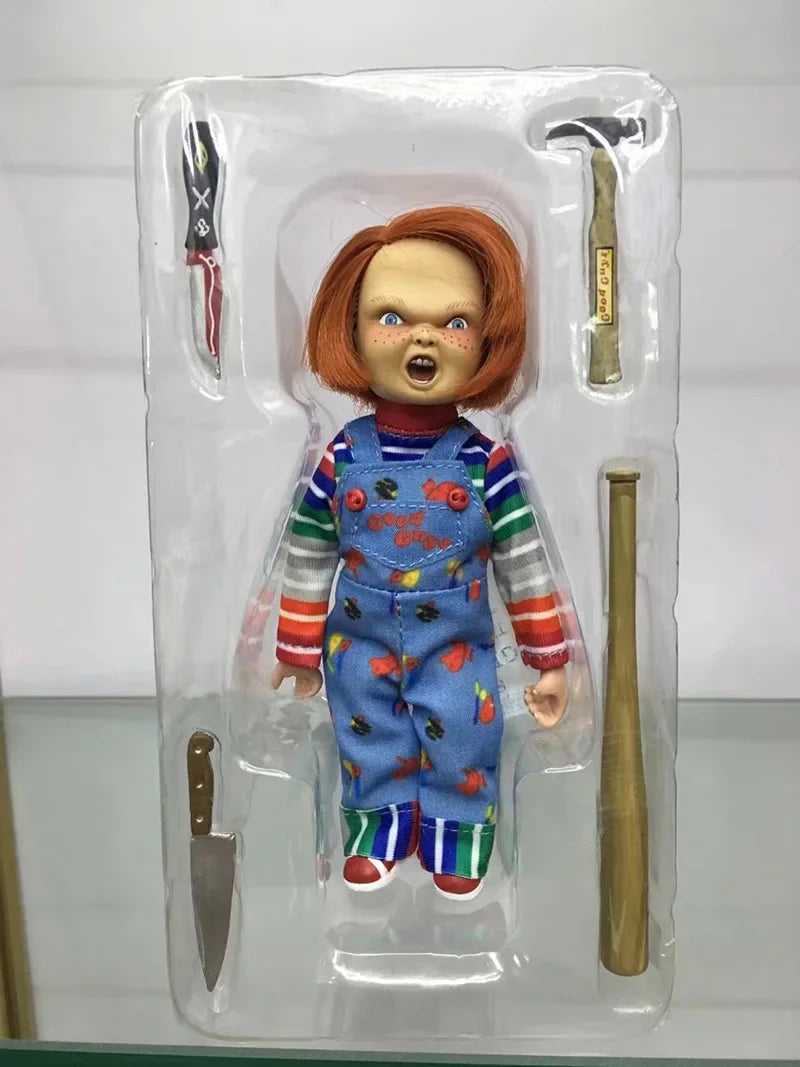 Neca Chucky Good Guys Action Figure He Wants You Be A Best Friend Child's Play Chucky Figure Toys Doll Christmas Gift 12cm