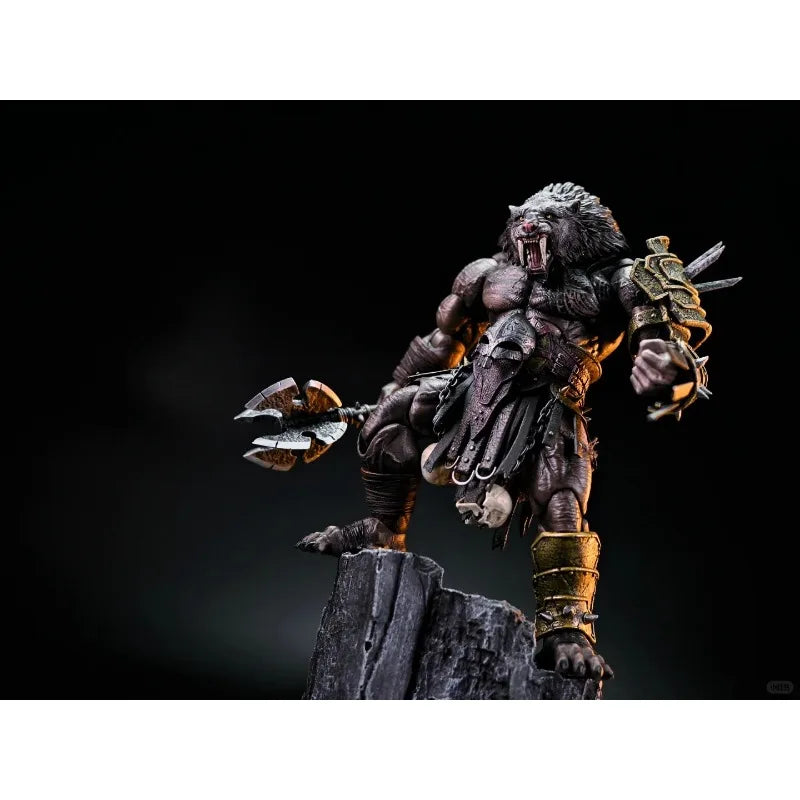 XesRay Original Gladiator Honor Battle Limited Edition Big Tooth Saber Toothed Tiger Finished Product Movable Model Figurine Toy