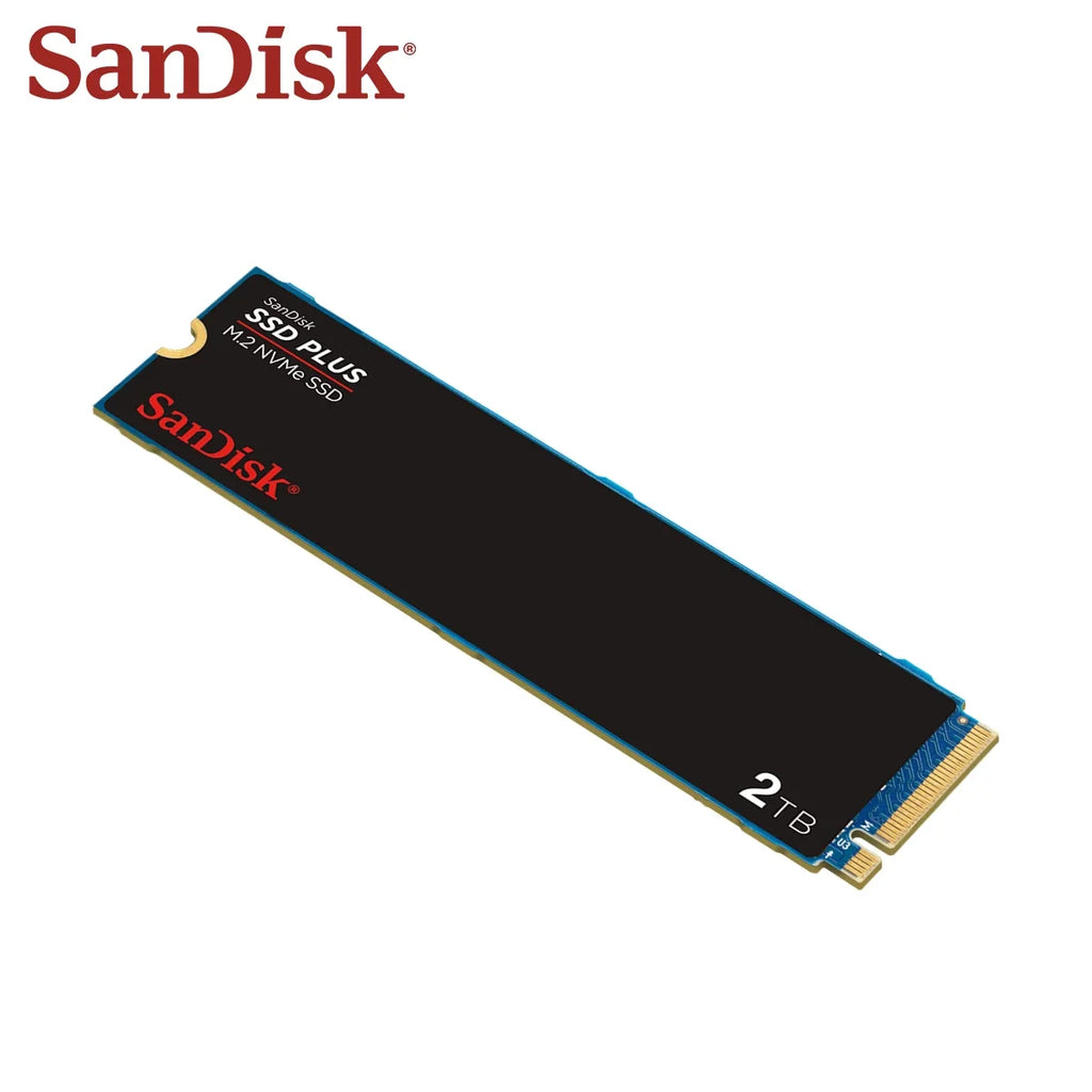 SanDisk M.2 2280 NVMe SSD PLUS PCIe Gen 3.0 Internal Solid State Drive 250GB 500GB 1TB 2TB Hard Disk Original Hard Drive for PC