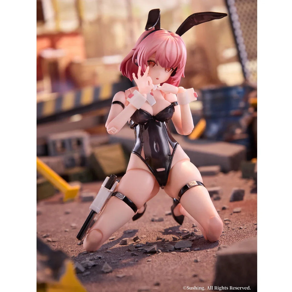HIPLAY Sushing Rabbit Bunny Rapid Squad Force: Assault Trooper - BELKA 1/12 Scale Anime Action Figure