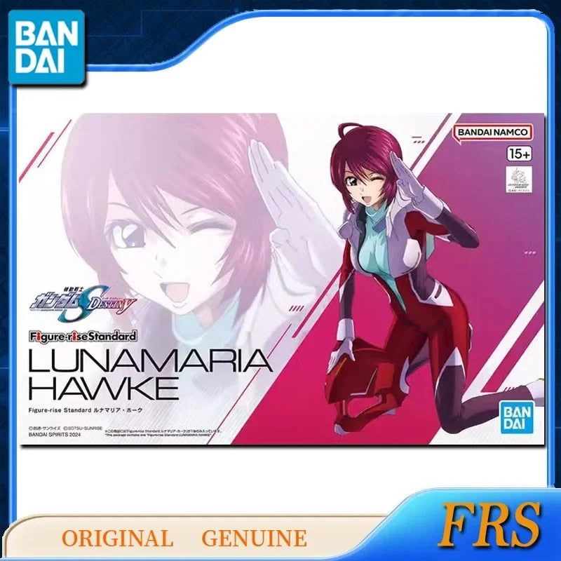 Bandai Original Genuine FRS Figure-riseStandard LUNAMARIA HAWKE Anime Action Figures Toys Kids Gift Assembly Model Ornaments
