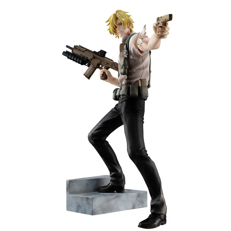 Megahouse Original:BANANA FISH Ash Lynx Limited Edition 23.5cm PVC Action Figure Anime Figure Model Toys Collection Doll Gift