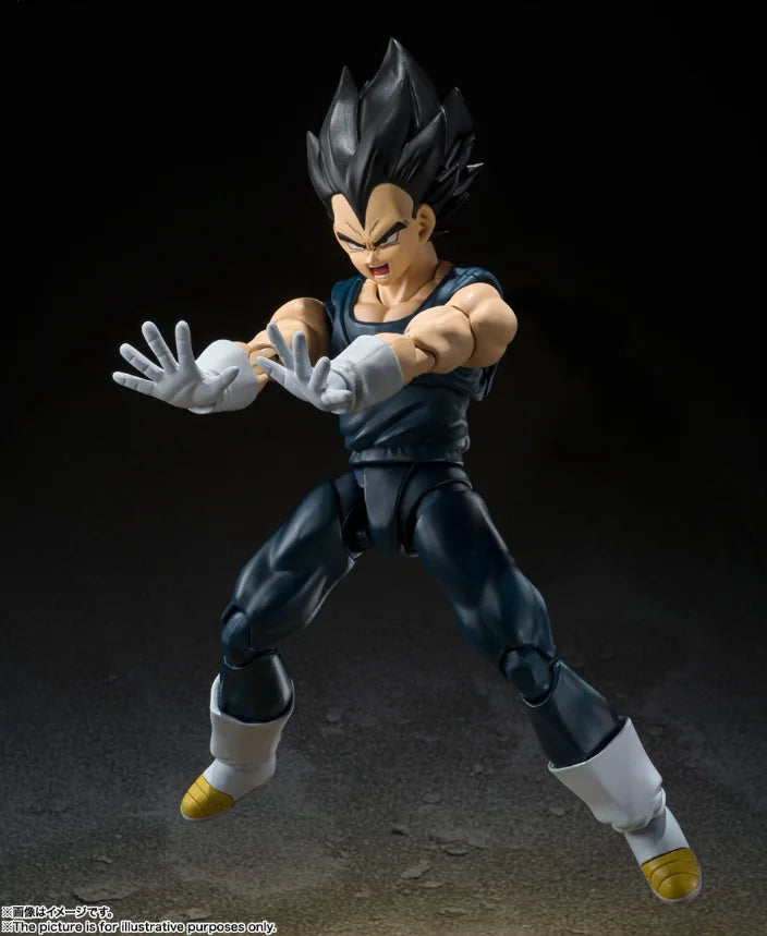 Original Bandai S.H. Figuarts SHF Dragon Ball Vegetable Superhero in Stock Anime Collection Action Figures Model Toys Gifts