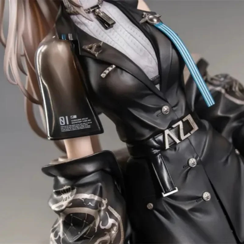 In Stock 25cm Myethos Neco Original Character A-Z:[B] Full Dress Black Uniform Girl Figure Statue Model Anime Collection Gifts