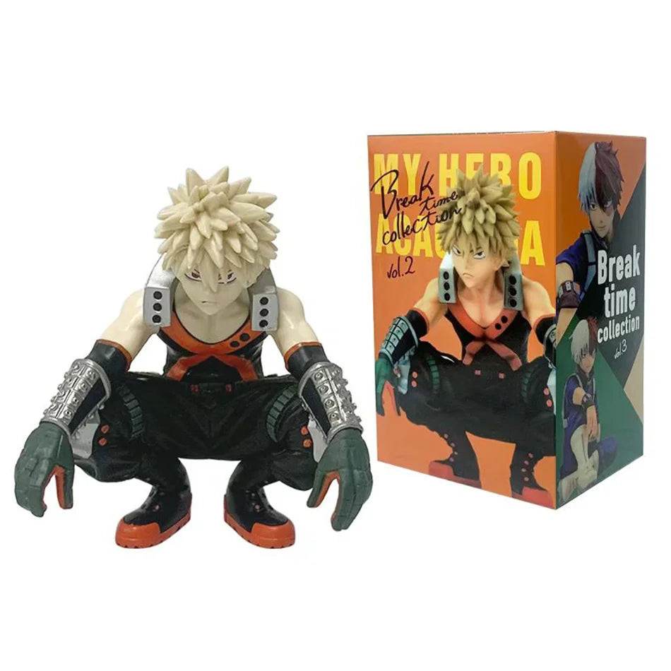 New Arrival | In Stock Gift | My Hero Academia Childhood Izuku Midoriya / Childhood Katsuki Bakugo Figure Model Decoration Doll
