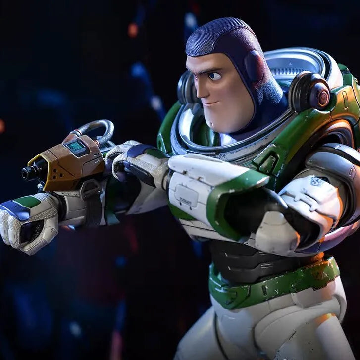 Hot Toys Buzz Lightyear Alpha Raumanzug 1/6 Deluxe Edition Gelenkige Actionfigur Sammlermodell Trendiges Spielzeuggeschenk