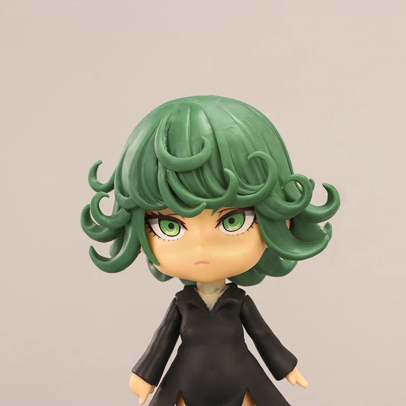 5Pcs/Set 8.5CM Figure Q Version Anime ONE PUNCH-MAN Saitama Tatsumaki Standding Model Dolls Toy Gift Collect PVC Material