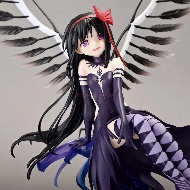 New Puella Magi Madoka Magica Figure Akemi Homura Anime Girl Pvc Action Figure Toy Gk Statue Game Collection Model Doll Gift