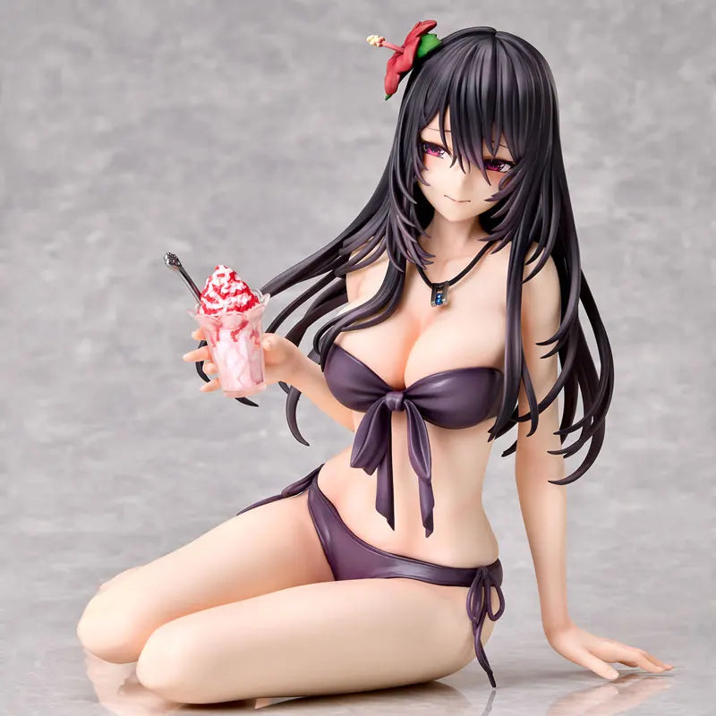 Shy Girls in Love Kasane Minazumi Swimsuit Sexy Anime Girl Figure Hanikami Kanojo wa Koi wo Suru Action Figure Model Doll Toys