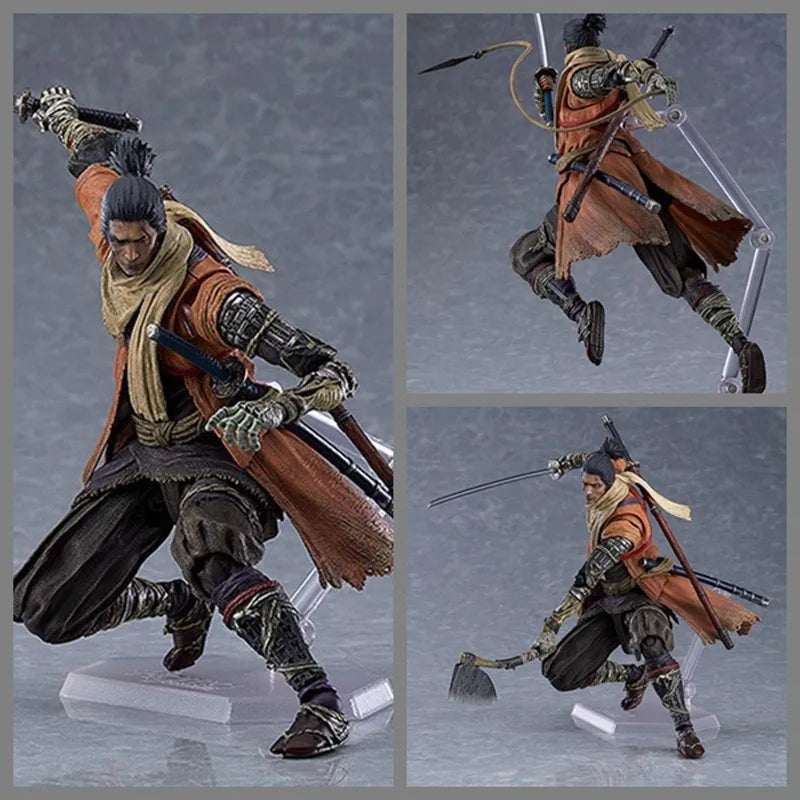 Shadows Die Twice figma 483DX Sekiro Action Figure Toy Doll Brinquedos Figurals Collection Model Gift