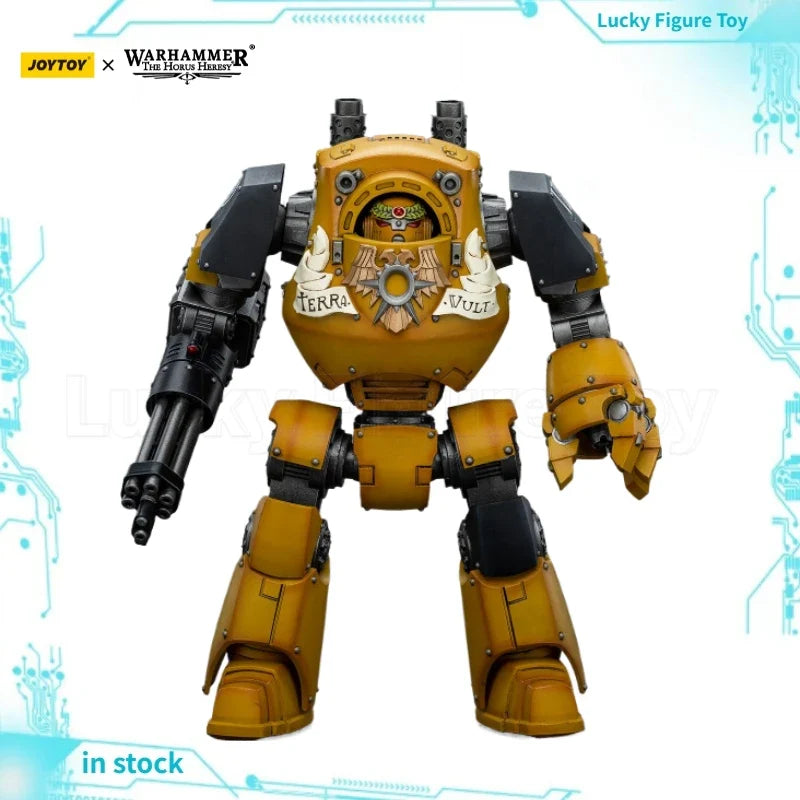 【Original】JOYTOY 1/18 Action Figure Warhammer 40K Imperial Fists Contemptor Dreadnought Model Toy Collection