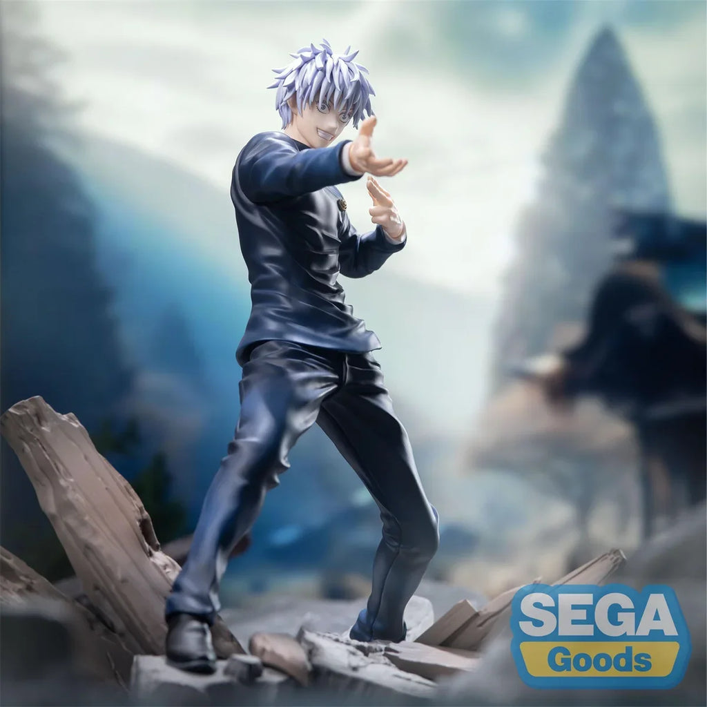 In Stock SEGA Luminasta Jujutsu Kaisen: Hidden Inventory Satoru Gojo -Fierce Battle- PVC 17CM Anime Action Figures Model Toy