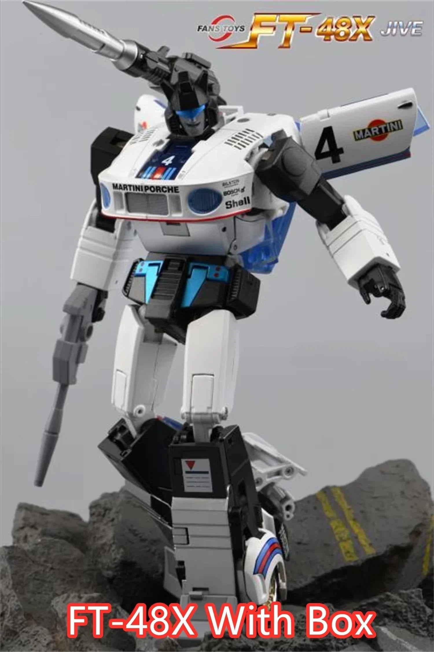 【100% New】 FANSTOYS FT-48 FT48 FT-48X FT48X Limit Jive Jazz MP Ratio Action Figure Toy Model Third Party Robot with Box with Box