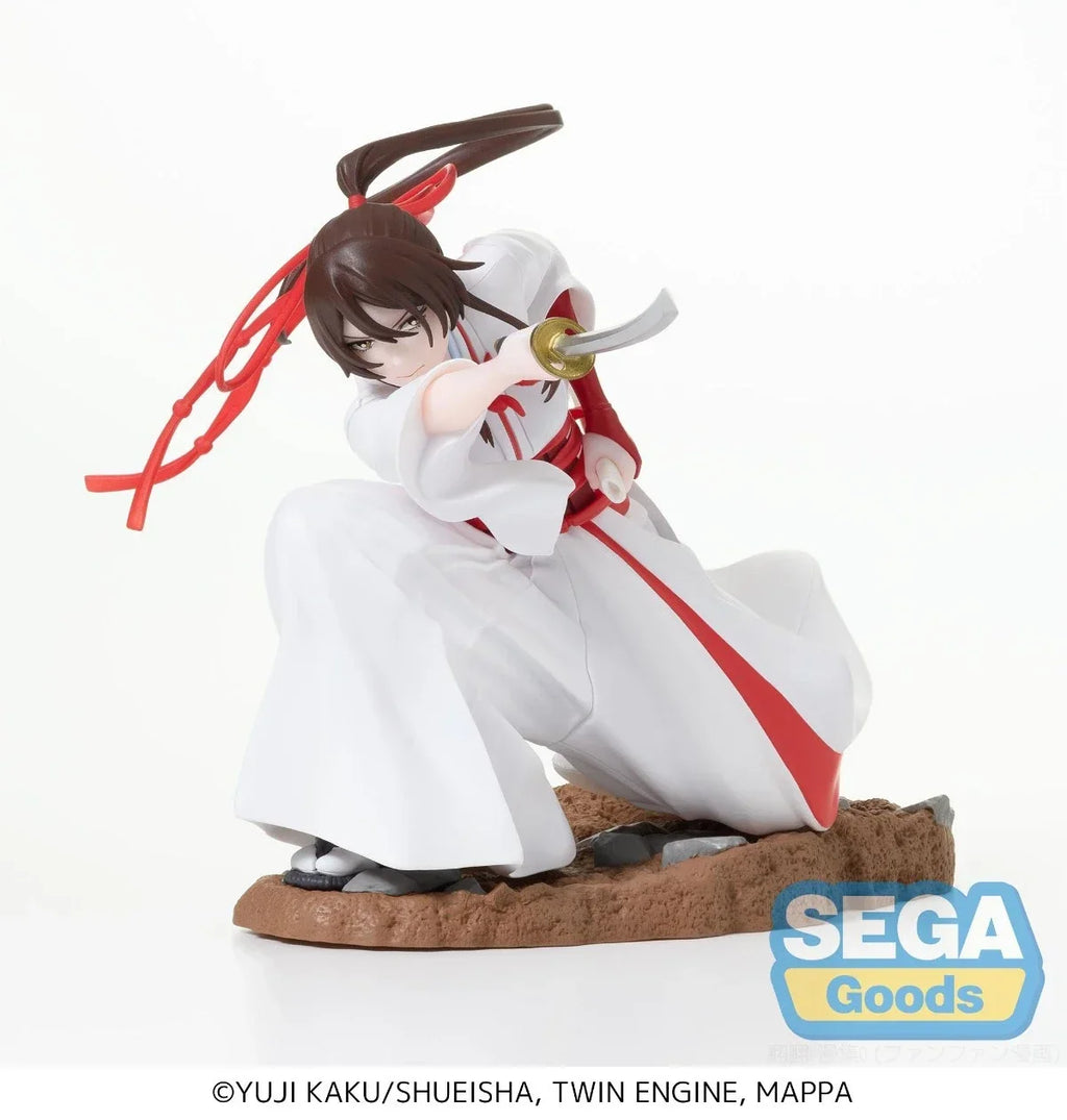SEGA Genuine Luminasta Hells Paradise Yuzuriha Sagiri Yamada Asaemon Gabimaru Figure Collection Figurine Toys Model Doll Gift