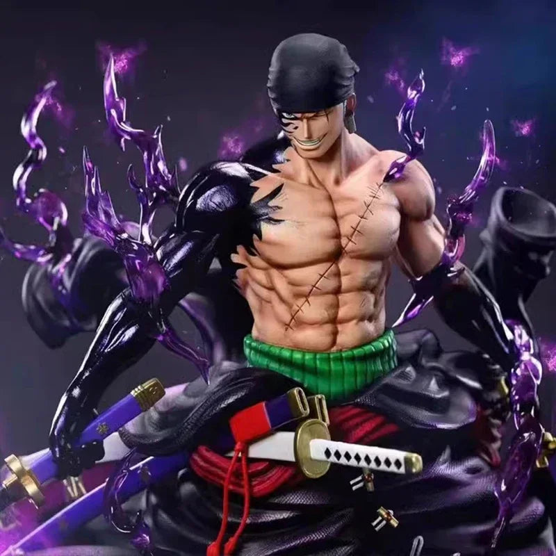 2026 Hot Anime One Piece Zoro Figures Sky Painting Roronoa Zoro Action Figures PVC Collection Model Toys Birthday Gifts Toys