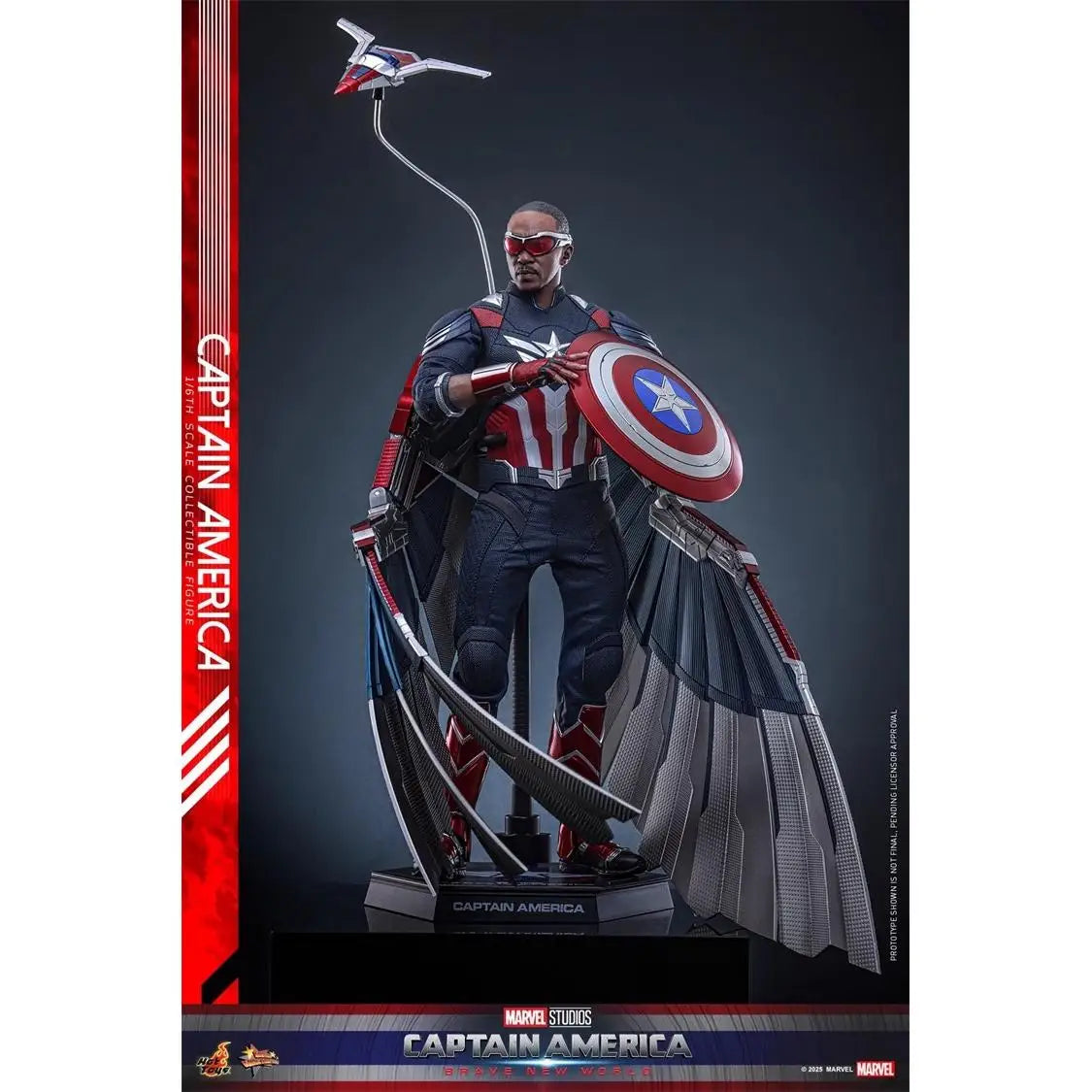 In Stock Hottoys MMS779 Captain America 4 1/6 Soldier Doll Action Figure Toy Gift Model Collection Hobbies