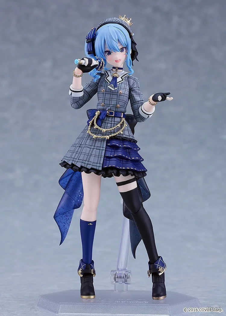 Original in Stock Max Factory Figma#642 Hololive Hoshimachi Suisei Figures Model Toy Gift Collection Ornament