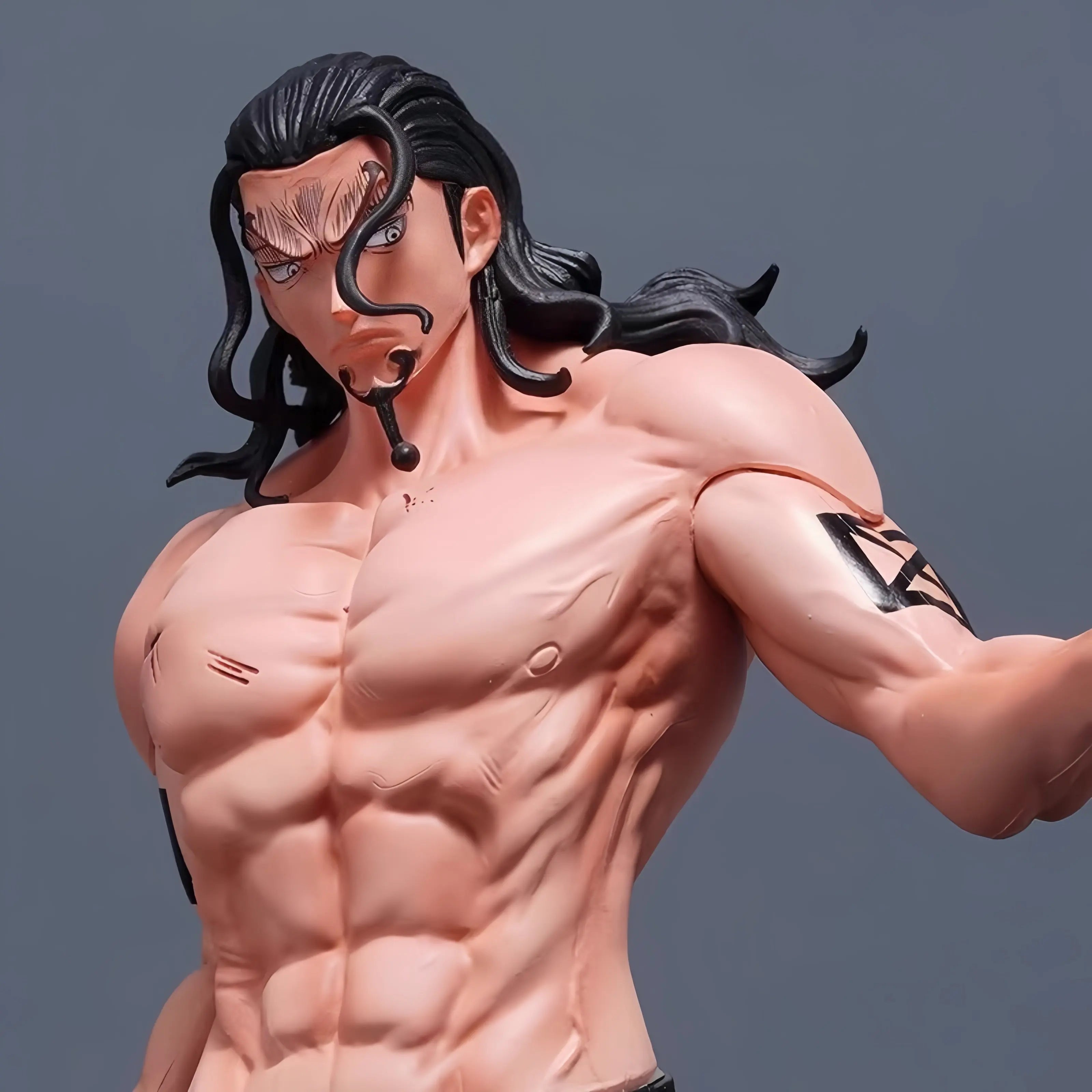 Rob Lucci 25cm Standing Figure One Piece Anime Statue Model Collectible Action Figure Anime Gift for Fans