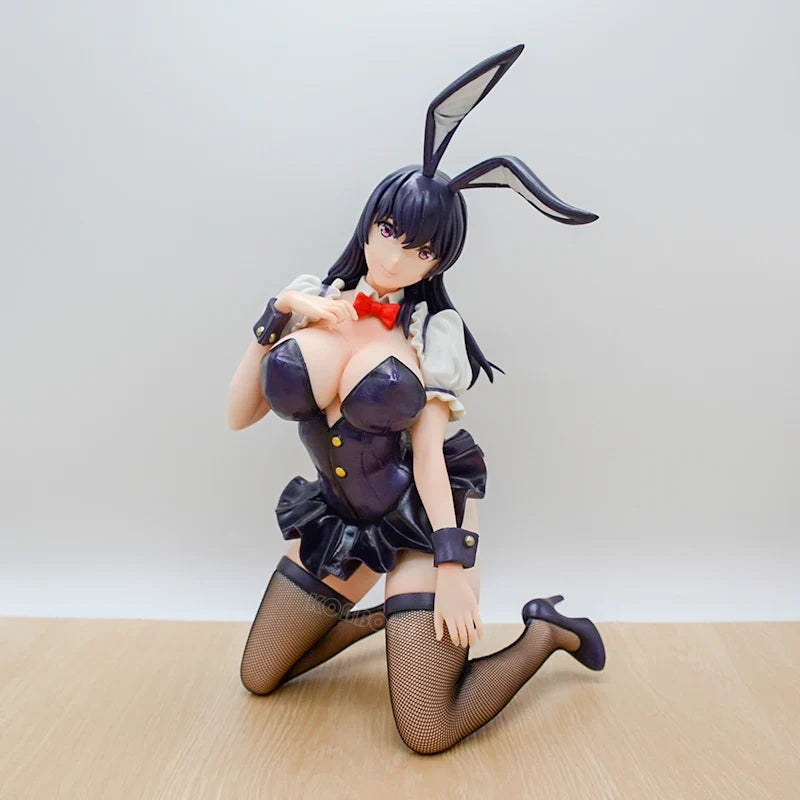 25cm BearPanda Yuna Bunny Girl illustration by Biya Anime Figure KonoSuba Darkness/Yuna-chan Action Figure Sexy Model Doll Toys