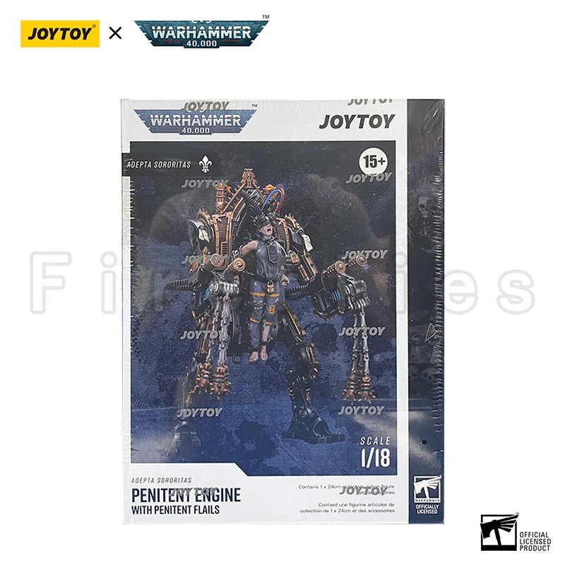 1/18 JOYTOY Action Figure 40K Adepta Sororitas Penitent Engine with Penitent Flails Anime Model Toy