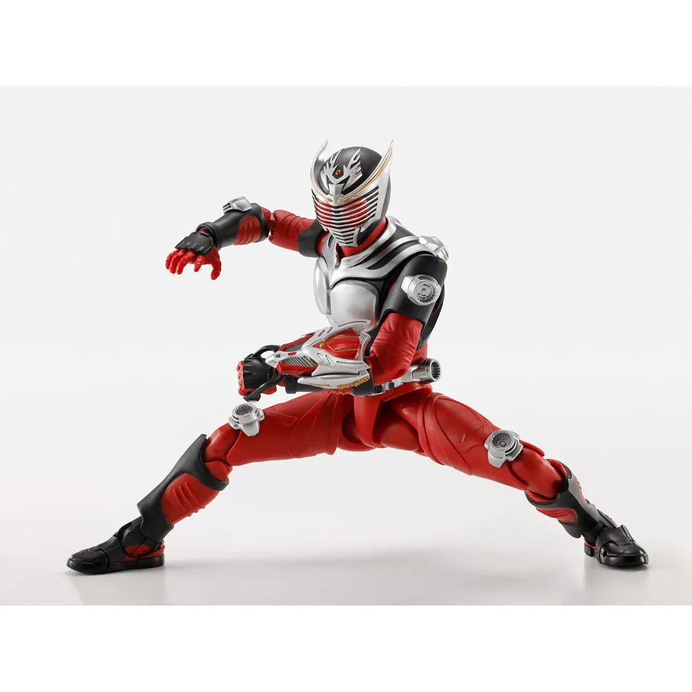 In Stock Bandai Original S.H.Figuarts Series Real Bone Carving Kamen Rider Ryuki Action Figure Collectible Model, a Gift for Kid