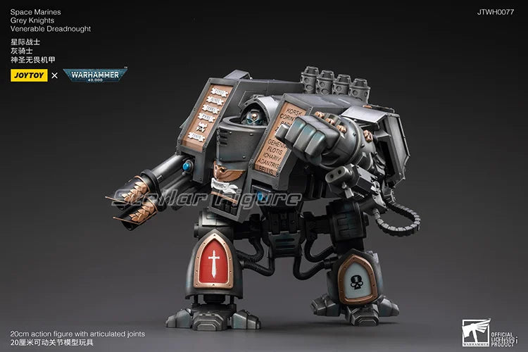 【SF】JOYTOYS 1/18 Action Figure Space Marines Grey Knights Venerable Dreadnought Model Toys Gifts Collection Ornaments