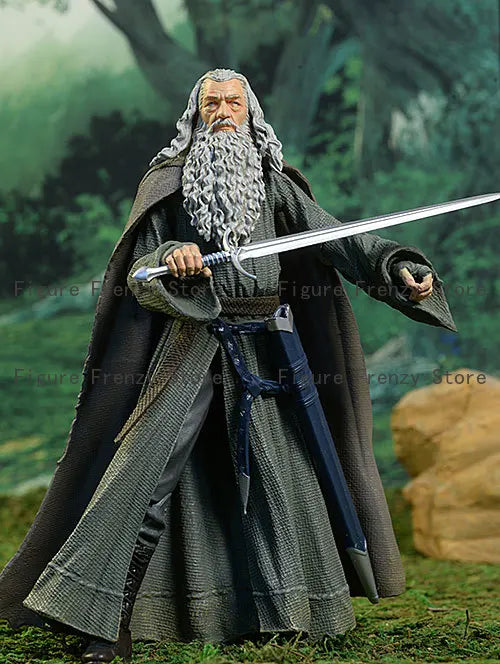 [Vorrätig] DST Herr der Ringe Sauron, Gimli, Gandalf, Elben Ork und andere 7-Zoll-bewegliche Figuren Actionfigur Spielzeug