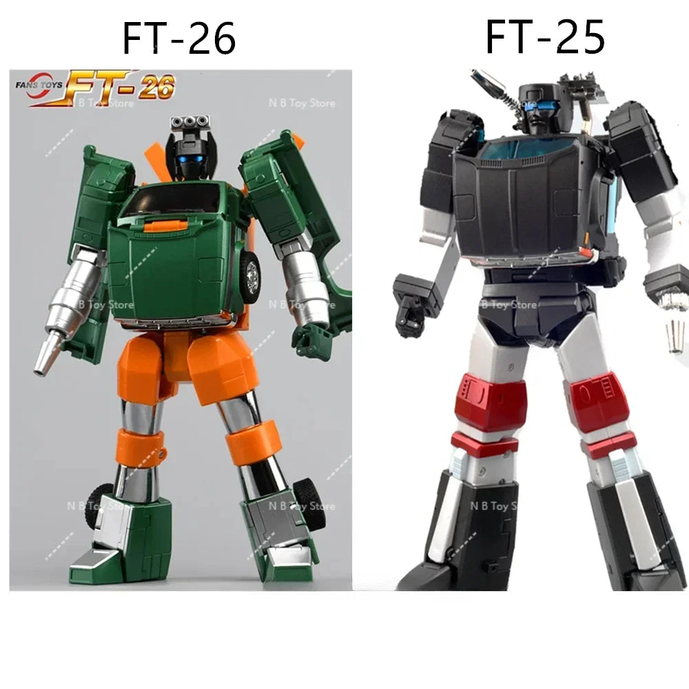 Transformation Original FansToys FT-25 FT25 Outrider Trailbreaker FT-26 Hoist Action Figure Robot with Box