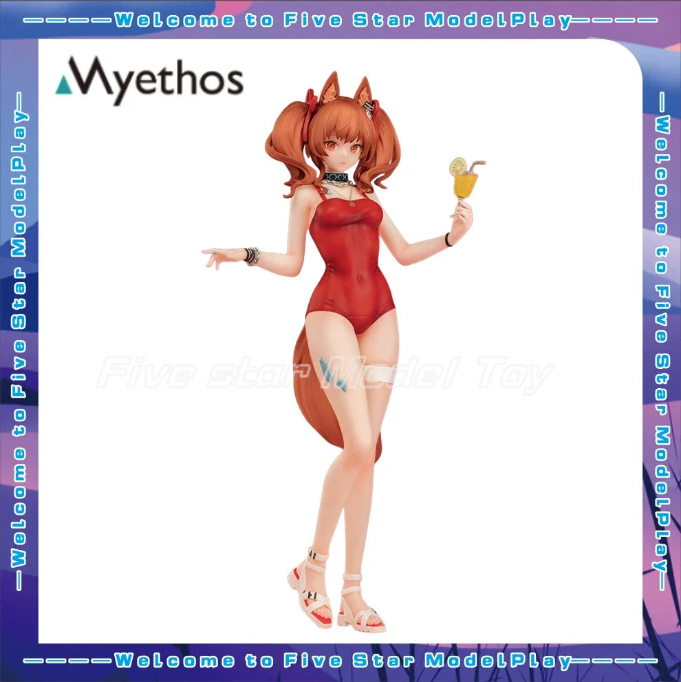 【FS】Original Myethos Gift+ Series Arknights Angelina Summer VER. 1/8 Figures Anime Models Toys