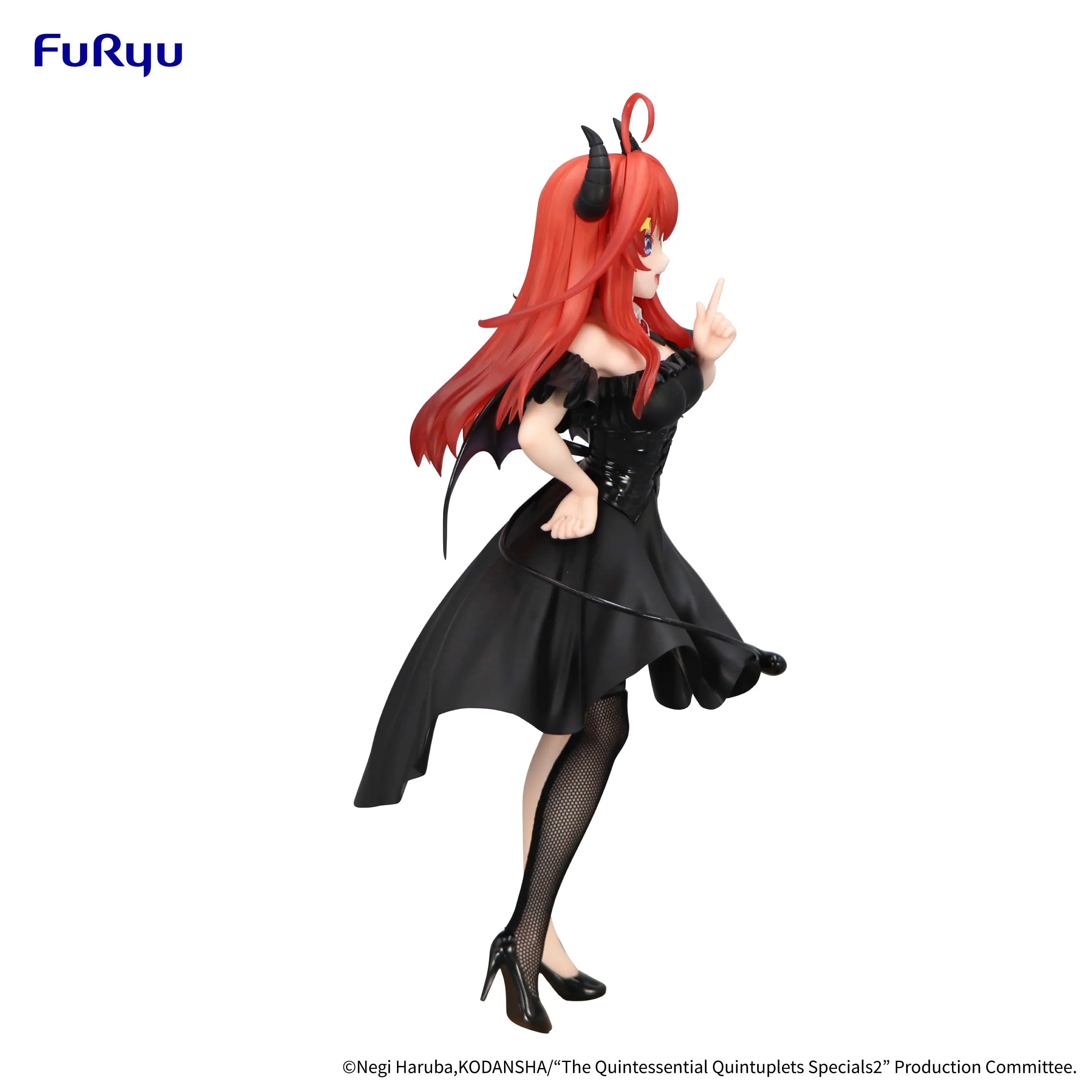 Original FuRyu BiCute Dark The Quintessential Quintuplets Nakano Itsuki PVC Anime Figures Action Figure Model Toys