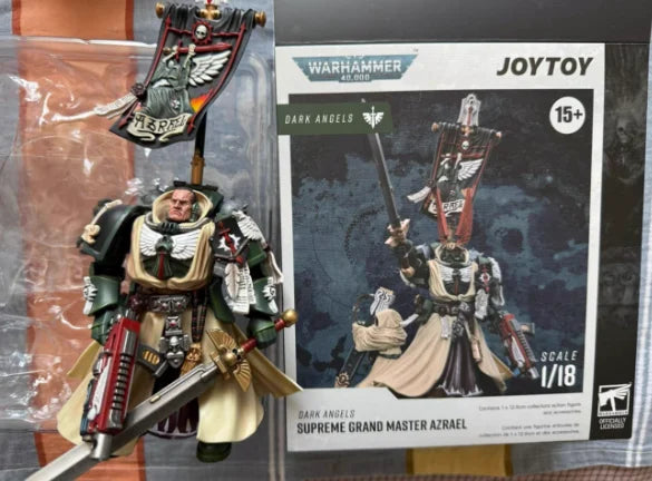 【SF】JOYTOY 1/18 Action Figure Dark Angels Supreme Grand Master Azrael Model Toys Gifts Collection Ornaments