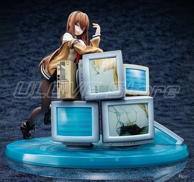 Original KADOKAWA KDcolle STEINS GATE 0 Makise Kurisu Animation Figures Model Gifts Collection Ornaments