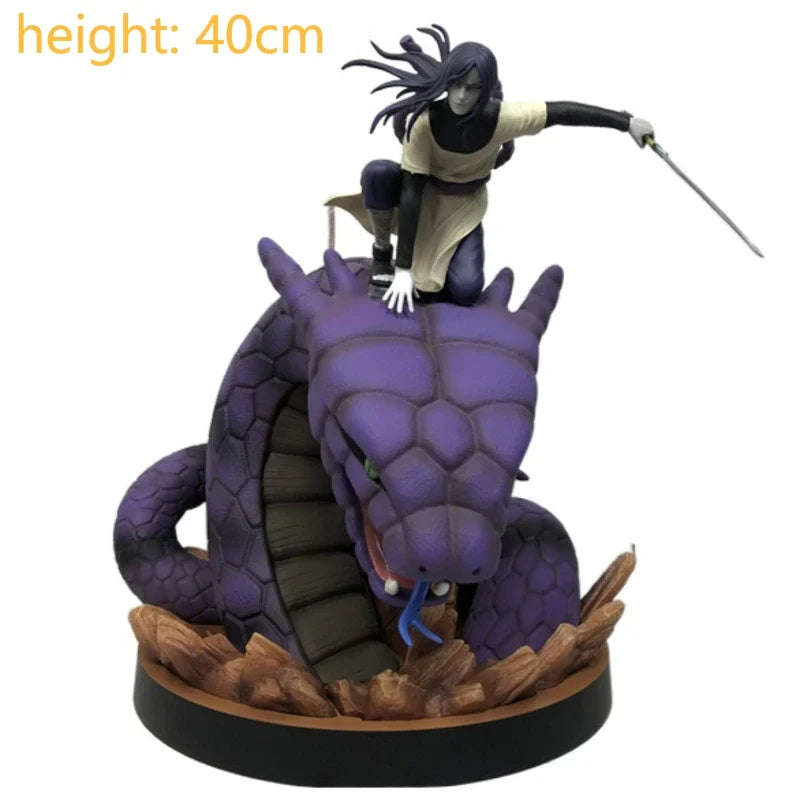 GK Naruto Kurama Chakra Mode Shippuden Anime Figurine Model Action Figure Sasuke Itachi Statue Collection Toy 35cm Kyuubi Figma