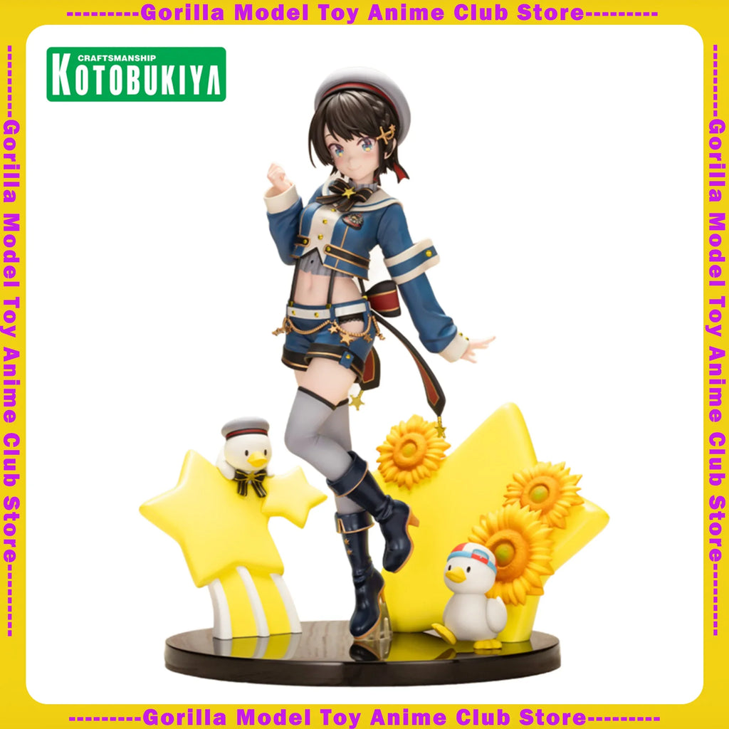 In Stock Original Genuine KOTOBUKIYA hololive Oozora Subaru 250mm Anime Figure Statue Collectible Gift Toy Model Dolls Ornament