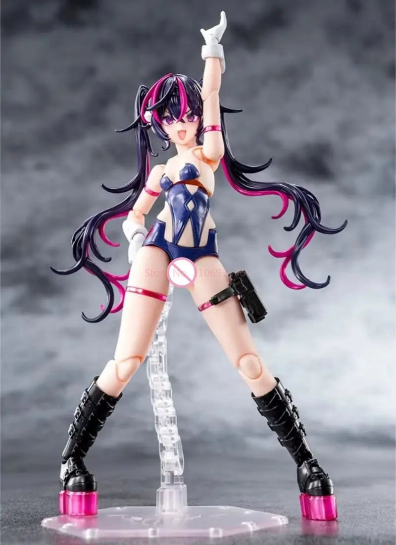 Genuine Kotobukiya Model Kits Megami Device Desire Maiden Raider Original Character Mobile Suit Girl Assembling Toys Collection