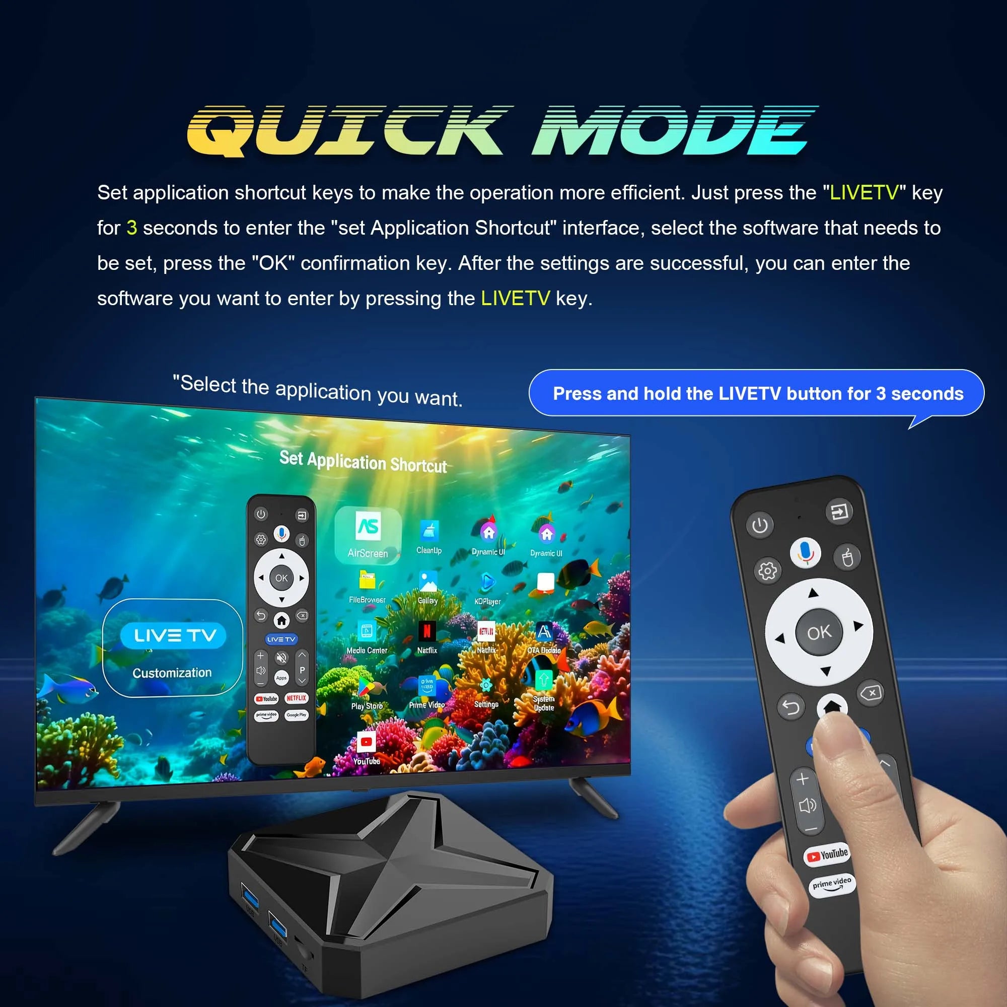 2026 New Smart TV Box Q1MINI+ Dual UI Interface Android 16 RK 3518 Google Assistant HD 8K Video Media Player Set-Top-Box