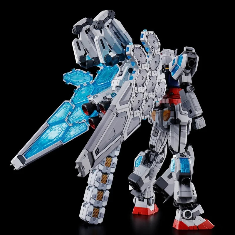 BANDAI SPIRITS Original in Stock RX-78F00/E Gundam 1/144 EX-001 G.L.R.S.S Feather Unit Anime Cartoon Assemble Model Kit