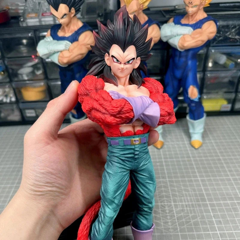 31 cm Dragon Ball Anime Super Saiyan 4 Vegeta frère Planb Anime Jt Statue DX modèle Collection personnalisé jouet  bureau cadeau