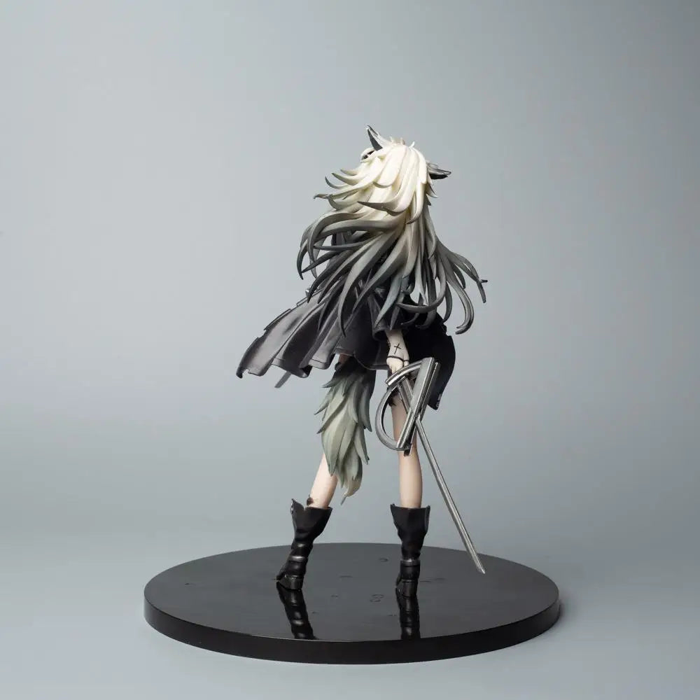 24CM Anime ARKNIGHTS Lappland Figure Game Standing Sword Animation Model Toy Gift Doll Collection Decoration PVC